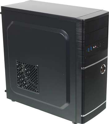 Корпус Accord ACC-B301 черный без БП ATX 3x120mm 2xUSB2.0 2xUSB3.0