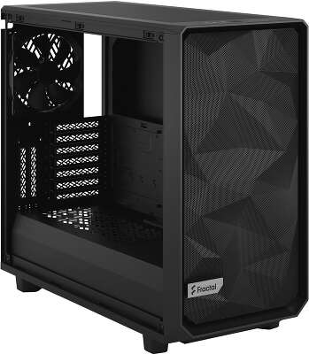 Корпус Fractal Design Meshify 2 Compact Lite, черный, ATX, Без БП (FD-C-MEL2C-03)