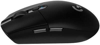 Мышь игровая Logitech G305 Lightspeed Black |910-005282| черная, 200-12000dpi, беспроводная 2.4GHz, |910-005282| USB приемник LIGHTSPEED™, 5 программируемых кнопок, под обе руки (077829) {4}