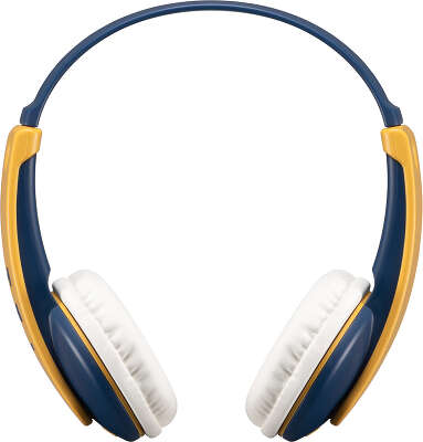 Наушники детские беспроводные JVC HA-KD10W-P-E,синий/желтый [HA-KD10W-Y-E]