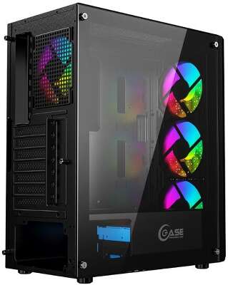 Корпус PowerCase Mistral Evo Air, черный, ATX, без БП (CMIEE-A4)