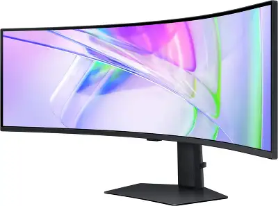 Монитор Samsung 49" ViewFinity S9 S49C950UAIXCI черный VA LED 32:9 HDMI M/M матовая HAS Piv 350cd 178гр/178гр 5120x1440 120Hz DP DQ USB 15.6кг