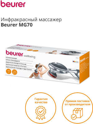 Массажер Beurer MG70 22Вт серый (649.05)