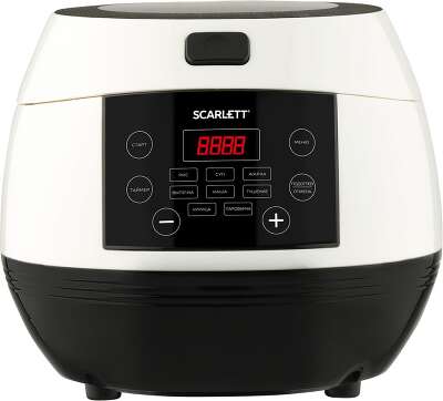 Мультиварка Scarlett SC-MC410S26 3л 500Вт черный/белый