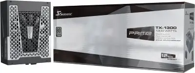 Блок питания Seasonic ATX 1300W PRIME TX-1300 Gen.5 80+ titanium (20+4pin) APFC 135mm fan 18xSATA Cab Manag RTL