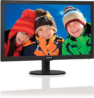 Монитор 24" Philips 243V5LSB (10/62) черный