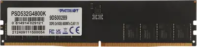 Набор памяти DDR5 DIMM 2x16Gb DDR4800 Patriot Memory Signature (PSD532G4800K)