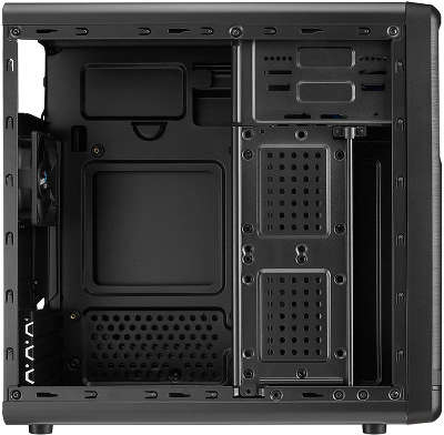 Корпус Aerocool Qs-182 черный без БП mATX 1x92mm 2xUSB2.0 1xUSB3.0