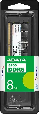 Память DDR5 8GB 5600MHz A-Data AD5S56008G-S RTL PC5-44800 CL46 SO-DIMM 262-pin 1.1В single rank Ret