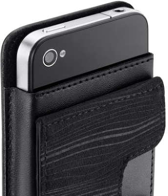 Чехол Belkin Leather 011 для iPhone 4/4S, Black [F8Z853cwC00]