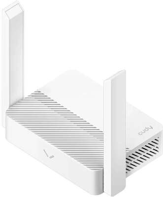 Cudy LT300 3.0 Wi-Fi 4G LTE Cat.4 роутер N300, 2,4 ГГц, до 300 Мбит/с, 3G, 4G, 2x100 Мбит/с, Nano-SIM, белый, 2 антенны