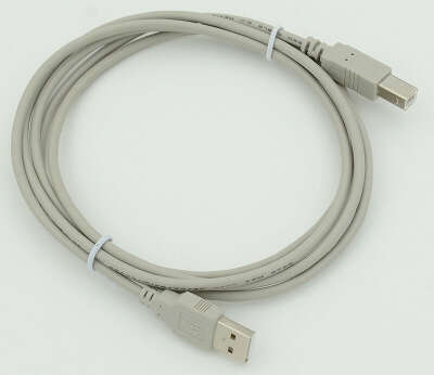 Кабель USB A(m) USB B(m) 1.8м (218998) серый