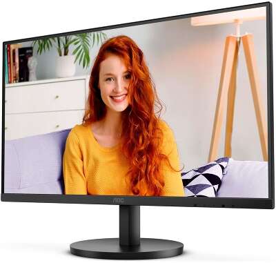 Монитор 27" AOC U27B3A Black (4K, IPS, 3840x2160, 4 ms, 178°/178°, 350 cd/m, 20M:1, +2xHDMI 2.0, +DisplayPort 1.4, +MM)