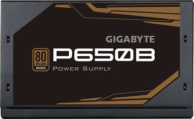 Блок питания Gigabyte ATX 650W GP-P650B 80+ bronze (20+4pin) APFC 120mm fan 6xSATA RTL