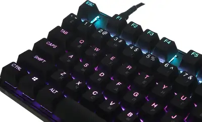 Клавиатура Steelseries Apex Pro TKL (2023) механическая черный USB for gamer LED (подставка для запястий) (64856)