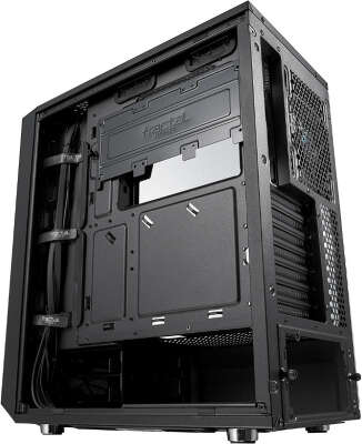 Корпус Fractal Design Meshify C TG, черный, ATX, Без БП (FD-CA-MESH-C-BKO-TGL)