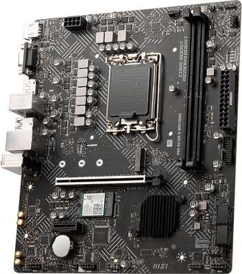 Материнская плата mATX LGA1700 MSI PRO H610M-G WIFI DDR4