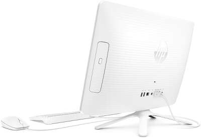 Моноблок HP AIO 20-c430ur 19.5" FHD A4 9125/4/500/R R3/WF/BT/Cam/Kb+Mouse/DOS,белый (7JT08EA)