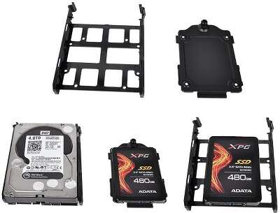 Корпус Thermaltake Versa J25 TG RGB, черный, ATX, Без БП (CA-1L8-00M1WN-01)