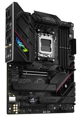 Материнская плата ASUS ROG STRIX B650E-F GAMING WIFI, AM5, B650, 4*DDR5, 4*SATA, 3*M.2, 6*USB 3.2, 4*USB 2.0, Type-C, 2*PCIx16, 2*PCIx1, DP+HDMI, ATX; 90MB1BQ0-M0EAY0