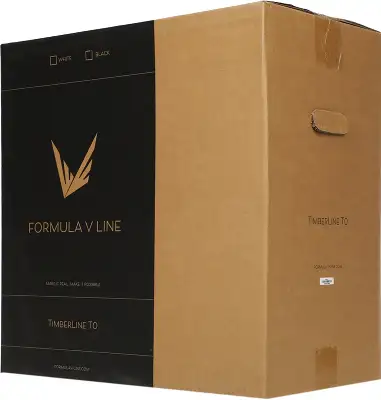 Корпус Formula TimberLine T0 черный без БП ATX 6x120mm 6x140mm 2xUSB3.0 audio