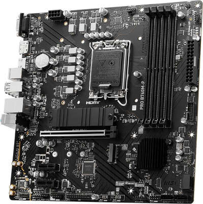 Материнская плата mATX LGA1700 MSI PRO B760M-P