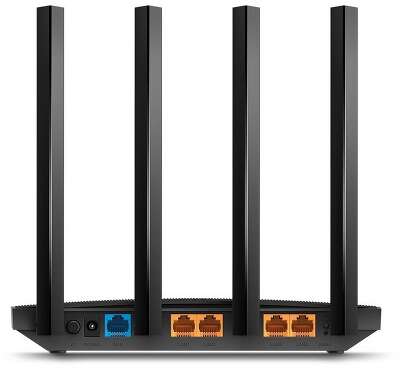 Маршрутизатор TP-LINK Archer C6 AC1300 Двухдиапазонный Wi-Fi гигабитный роутер, до 867 Мбит/с на 5 ГГц + до 300 Мбит/с на 2,4 ГГц,802.11ac/a/b/g/n {10} (081911) / (088903)