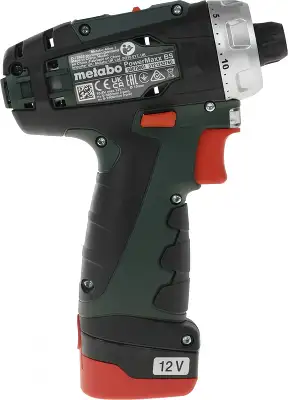Дрель-шуруповерт Metabo Powermaxx BS Basic Set с набором оснастки аккум. патрон:быстрозажимной (кейс в комплекте) (600080880)