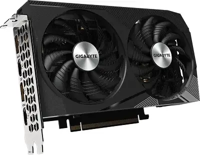 Видеокарта GIGABYTE NVIDIA nVidia GeForce RTX 3060 GAMING OC 8Gb DDR6 PCI-E 2HDMI, 2DP
