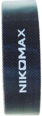 Стяжка-липучка NIKOMAX нарезаемая, в рулоне 5м, ширина 25мм, черная