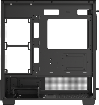 корпус Formula V Line Crystal E1M Black, MATX, USB3.0*2, Switch Display Panel