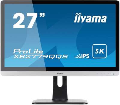 Монитор 27" Iiyama XB2779QQS-S1 IPS 5120x2880 HDMI, DP серебристый
