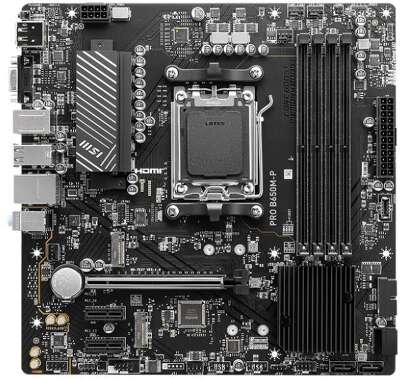 Материнская плата AMD B650 SAM5 MATX PRO B650M-P MSI