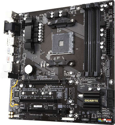 Мат. плата Gigabyte GA-AB350M-D3H