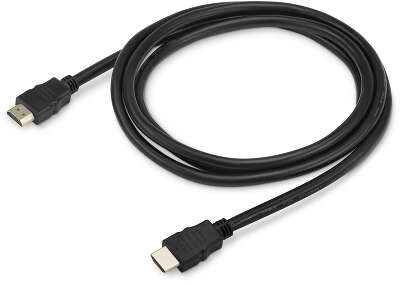 Кабель аудио-видео Buro HDMI 2.0 HDMI (m)/HDMI (m) 1.8м. позолоч.конт. черный (BHP HDMI 2.0-1.8)
