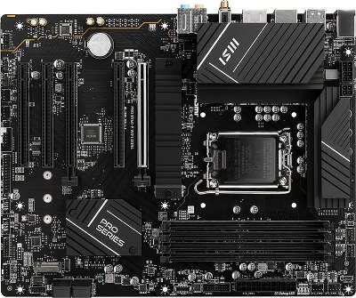 Материнская плата ATX LGA1700 MSI PRO B760-P WIFI DDR4