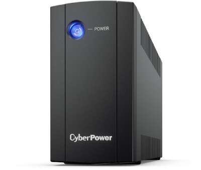 ИБП CyberPower UTI675E {Line-Interactive, Tower, 675VA/360W (2 EURO) 12В/5 Ач х 1}