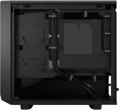 Корпус Fractal Design Meshify 2 Nano Black TG Dark Tint, черный, Mini-ITX, Без БП (FD-C-MES2N-01)