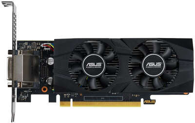 Видеокарта ASUS NVIDIA nVidia GeForce GTX 1650 GTX1650-4G-LP-BRK 4Gb DDR5 PCI-E DVI, HDMI, DP