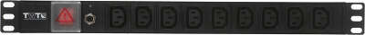 Блок распределения питания Lanmaster TWT-PDU19-10A9C3 гор.размещ. 9xC13 базовые 10A без вилки
