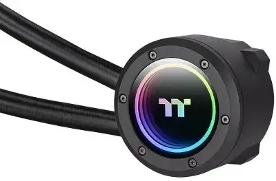 Система водяного охлаждения Thermaltake Toughliquid 420 Ex Pro ARGB Soc-AM5/AM4/1200/1700/1851 черный 4-pin 31.6dB Al+Cu Ret (CL-W401-PL14BL-A)