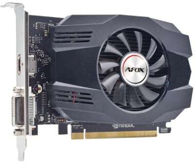 Видеокарта AFOX GT1030 4GB 64Bit  DDR4  DVI/HDMI ATX Single Fan (AF1030-4096D4H5) RTL