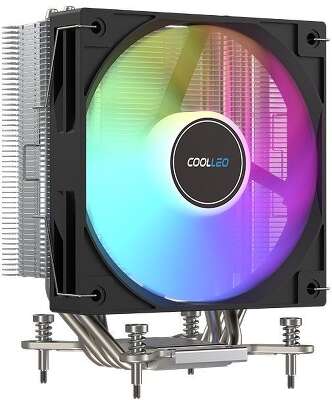 Вентилятор для процессора Coolleo CPU Cooler Etian CL-A40-ARGB Intel: LGA 115X/1200/1700/1851 AMD: AM4/AM5 200W TDP