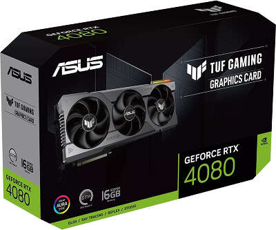 Видеокарта ASUS NVIDIA nVidia GeForce RTX 4080 TUF-RTX4080-16G-GAMING 16Gb DDR6X PCI-E 2HDMI, 3DP