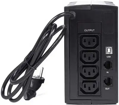 Источник бесперебойного питания Импульс Юниор 650 360Вт 650ВА черный