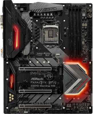 Мат. плата Asrock Z370 GAMING K6 (процессоры 8й серии intel)