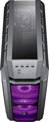 Корпус COOLERMASTER MasterCase H500P, черный, ATX, Без БП (MCM-H500P-MGNN-S10)