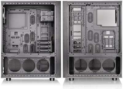 Корпус Thermaltake Core X71 Tempered Glass Edition, Window, черный, ATX, без БП (CA-1F8-00M1WN-02)