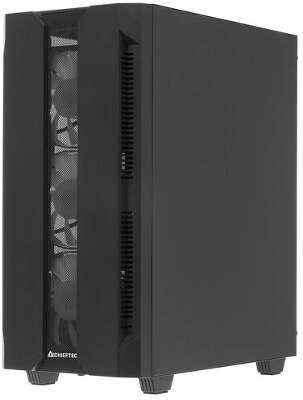 Корпус Chieftec Hunter, черный, ATX, Без БП (GS-01B-OP)