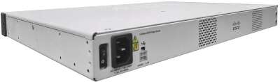 Маршрутизатор CISCO C8200L 1RU w/ 1 NIM slot and 4x 1 Gigabit Ethernet WAN ports, HSEC License key (enables upto 500Mbps IPsec traffic), 4GB DRAM, 8GB FLASH, fixed 100W AC power supply